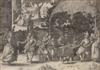 CLAES JANSZ VISSCHER (after Vinckboons) Three engravings from The Story of the Prodigal Son